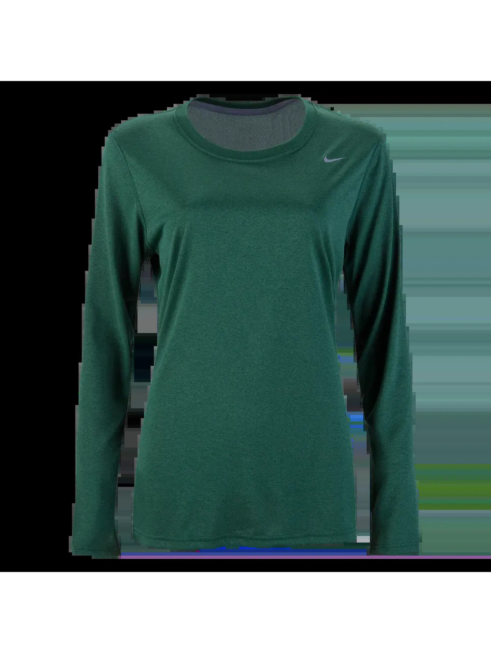 Nike Women's Long Sleeve Legend Shirt-dk Green-m